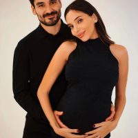 Sara Arafoui und Ilkay Gündogan erwarten ihr erstes Kind.