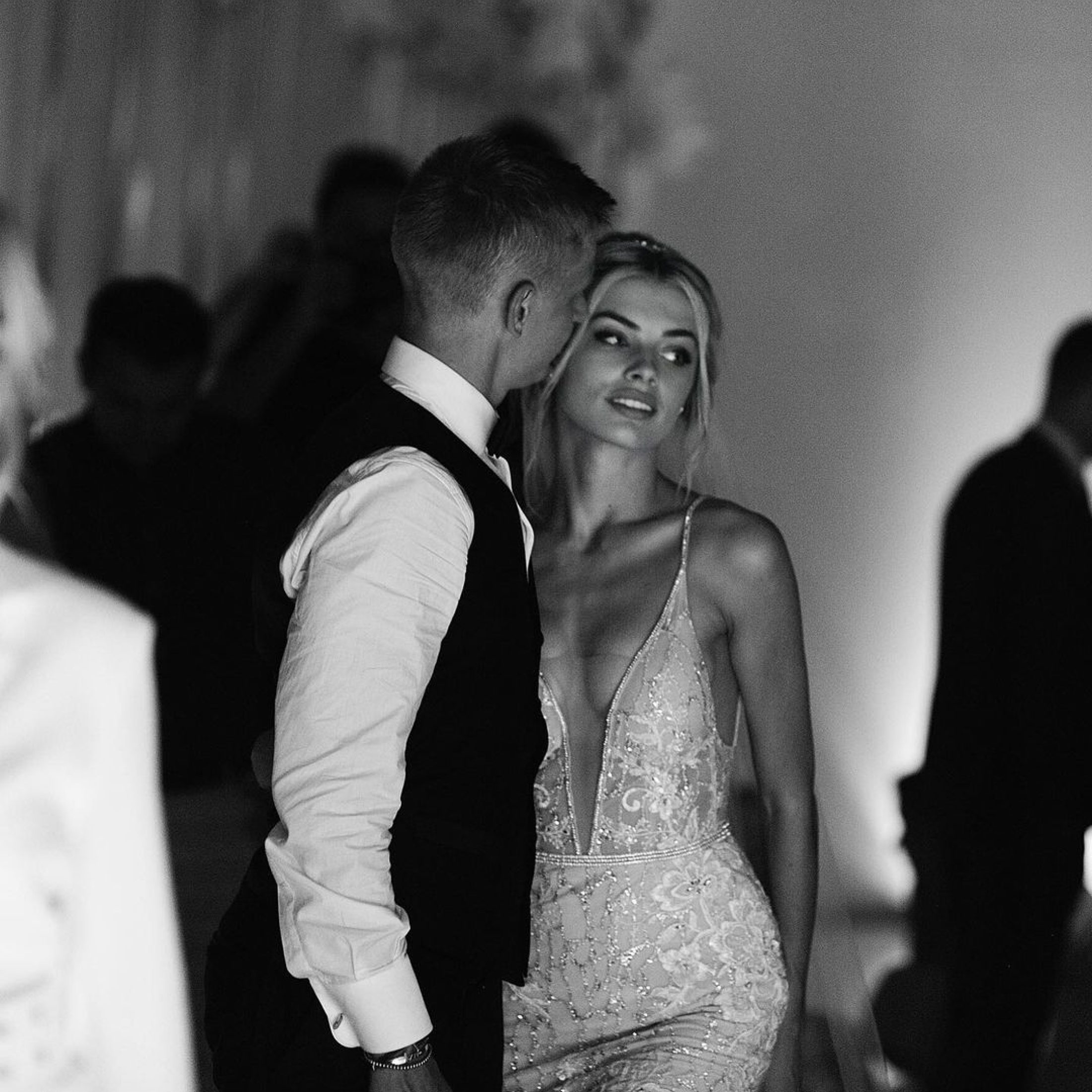 Vlada Sedan und Oleksandr Zinchenko feiern Hochzeitstag